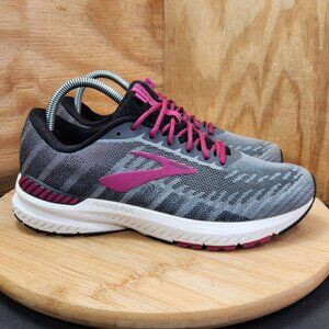 Brooks Womens Ravenna 10 Gray Running Shoes Sneakers Size 8.5